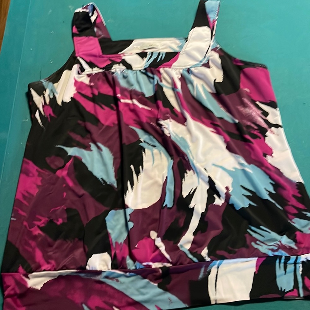 Women’s multi colored tank top